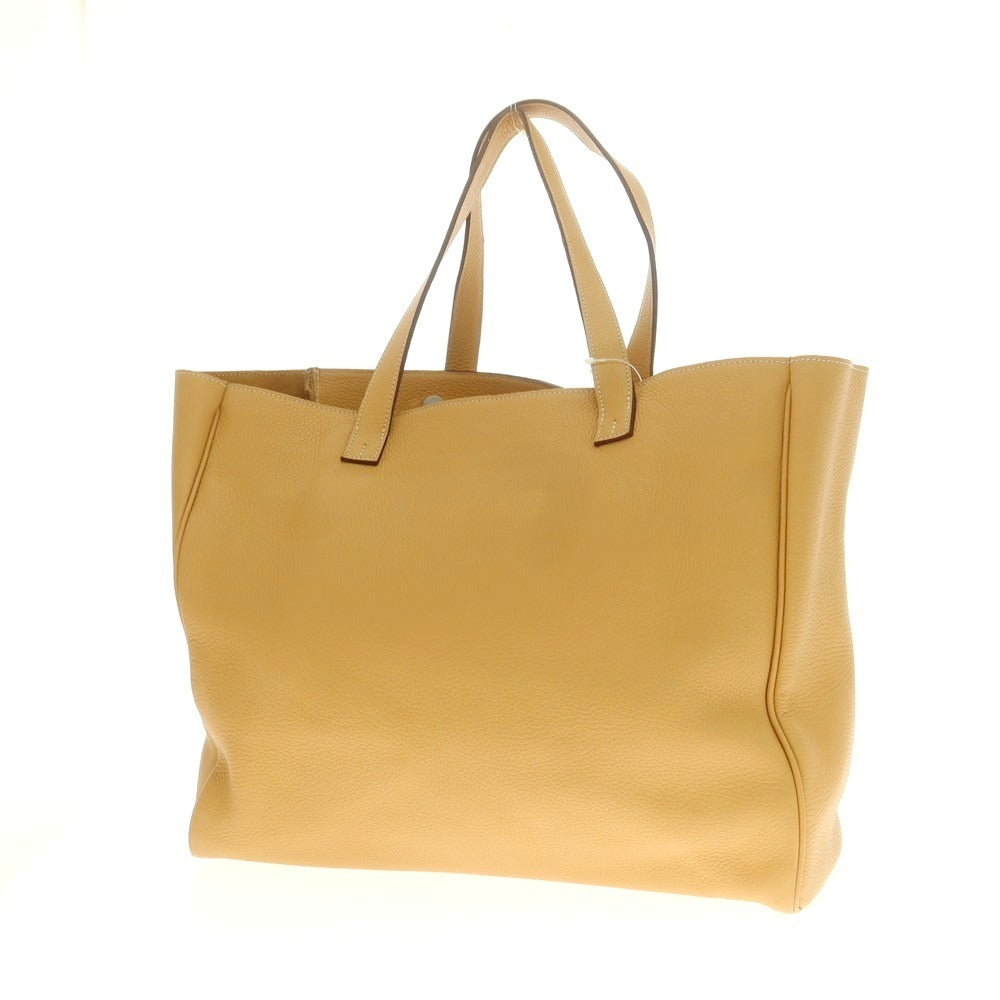 【中古】シャルルエシャルリュス Charles et Charlus シュリンクレザー トートバッグ ライトブラウン【 状態ランクB 】【 メンズ 】