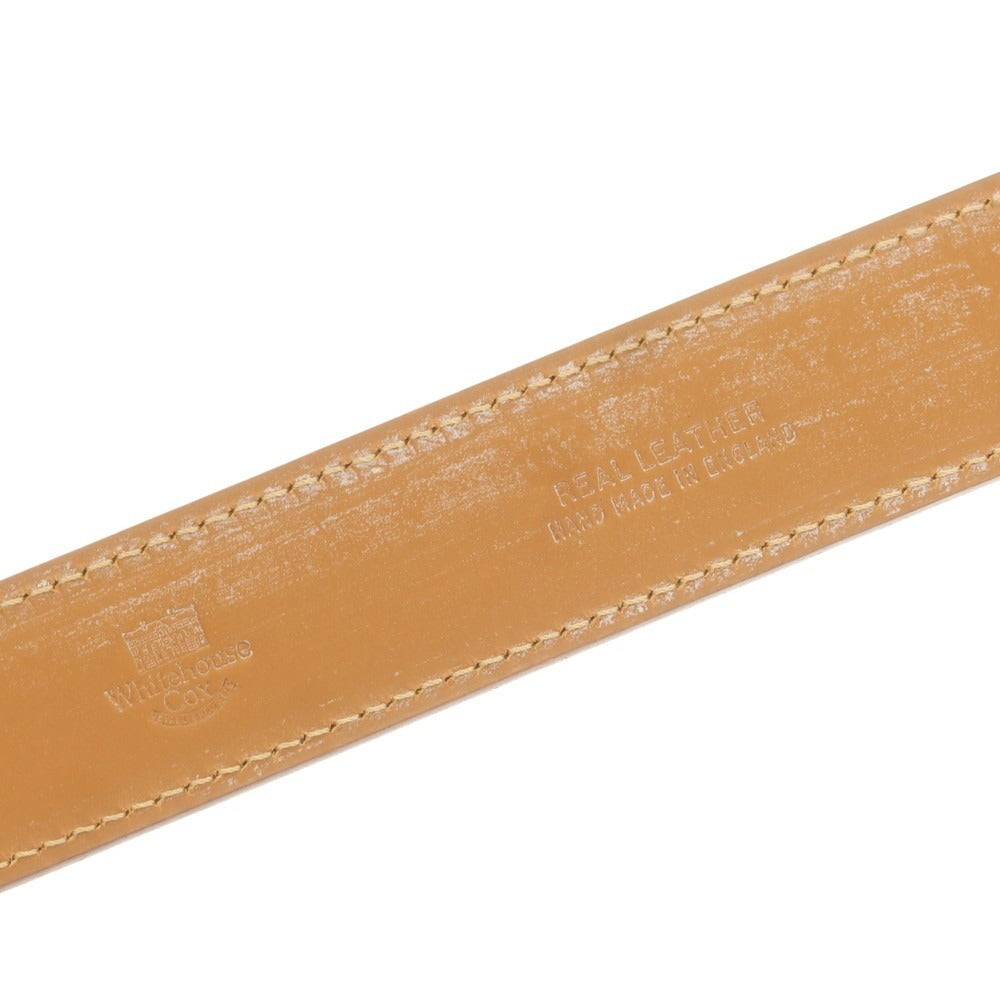 【中古】ホワイトハウスコックス Whitehouse Cox ブライドルレザー ベルト ライトブラウン【 30 】【 状態ランクA 】【 メンズ 】