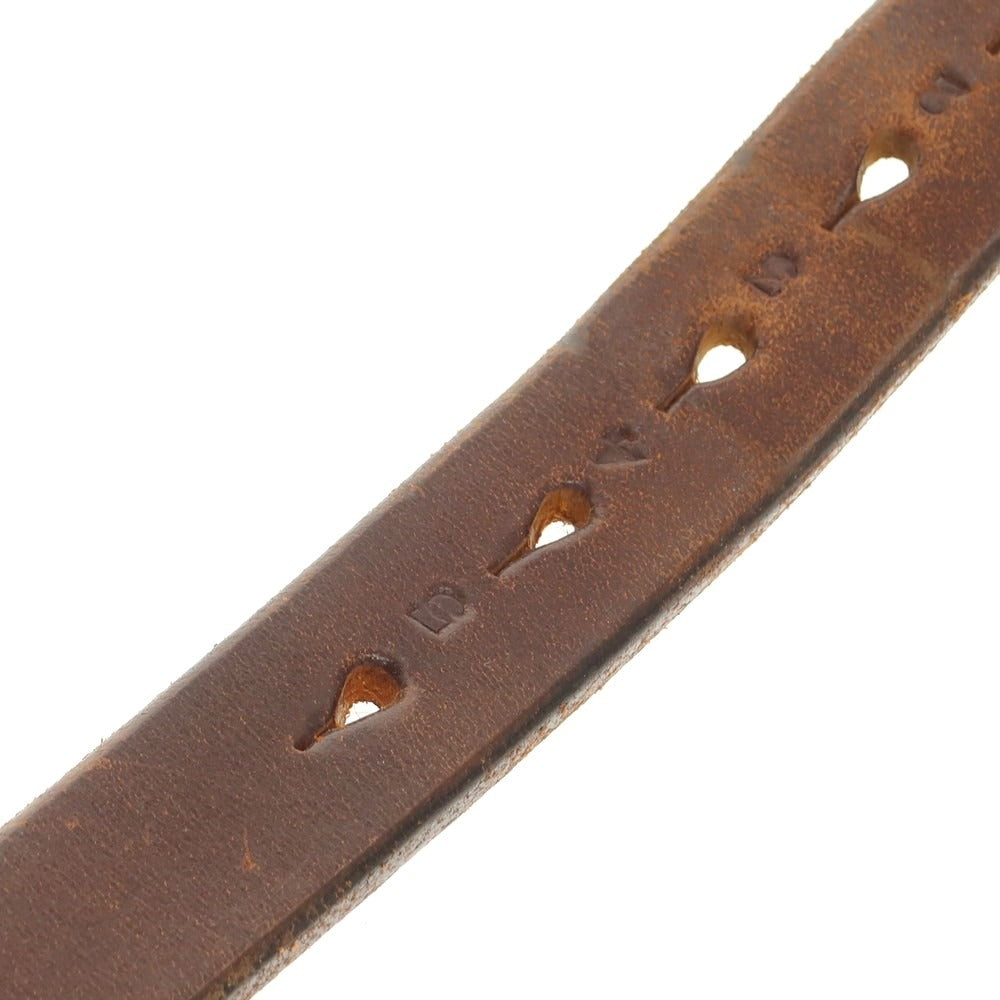 【中古】ジャベツ クリフ JABEZ CLIFF レザー ベルト ブラウン【 30 】【 状態ランクC 】【 メンズ 】