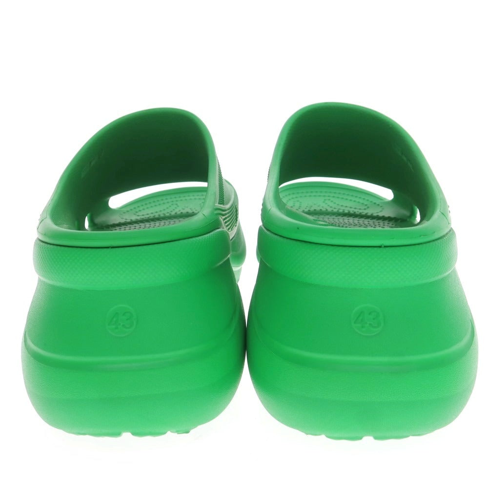 【中古】【未使用】バレンシアガ BALENCIAGA × crocs サンダル グリーン【 43 】【 状態ランクS 】【 メンズ 】