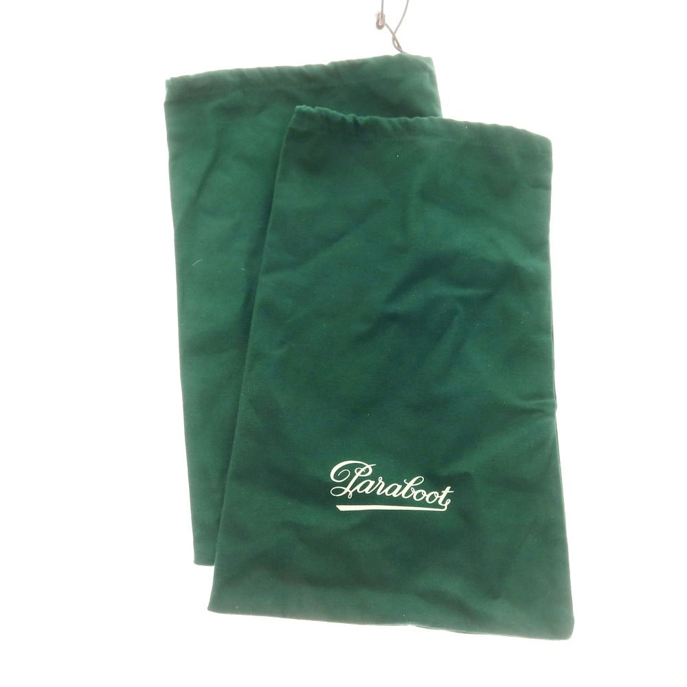 【中古】【未使用】パラブーツ Paraboot REIMS ハラコ コインローファー ホワイトxブラウン【 8 】【 状態ランクS 】【 メンズ 】