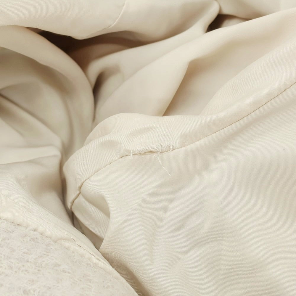 【中古】ジヨン キム Jiyong Kim ウール ワイドシルエット ジップアップブルゾン ライトベージュ【 L 】【 状態ランクB 】【 メンズ 】