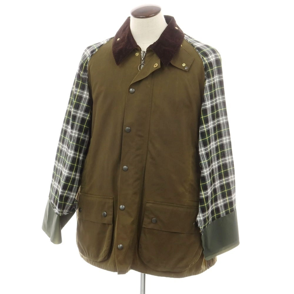 【中古】メゾン マルジェラ Maison Margiela オイルドコットン フィールドジャケット オリーブ【 50 】【 状態ランクB 】【 メンズ 】