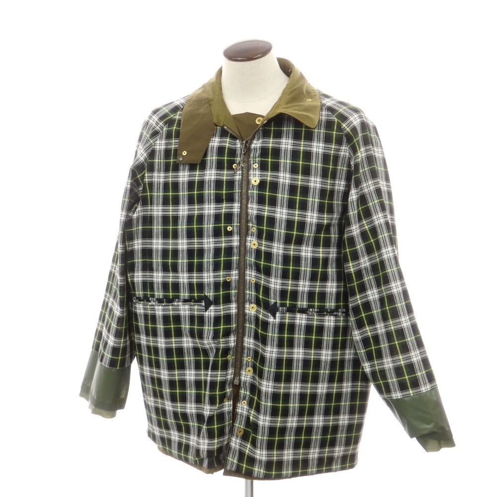 【中古】メゾン マルジェラ Maison Margiela オイルドコットン フィールドジャケット オリーブ【 50 】【 状態ランクB 】【 メンズ 】