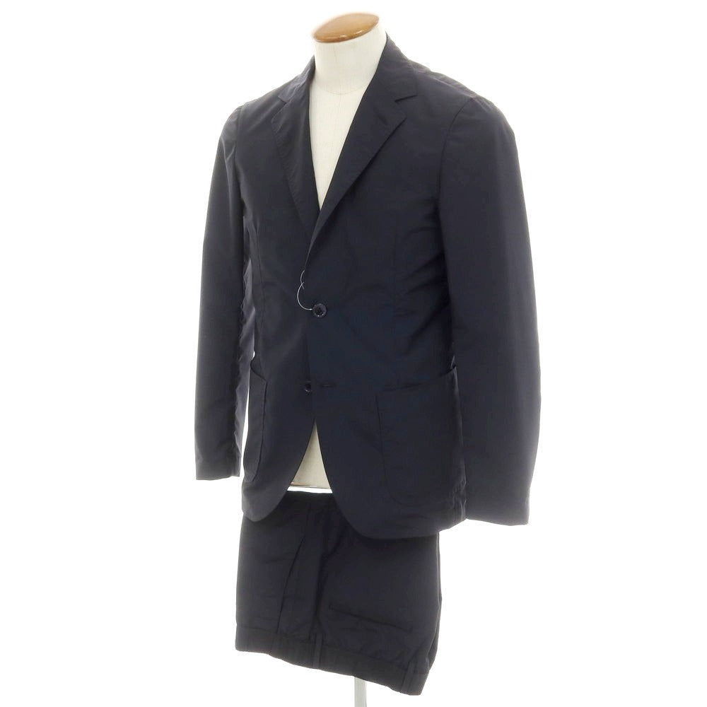 【中古】リングヂャケット RING JACKET ウールナイロン 2つボタンスーツ ダークネイビー【 46 】【 状態ランクC 】【 メンズ 】
