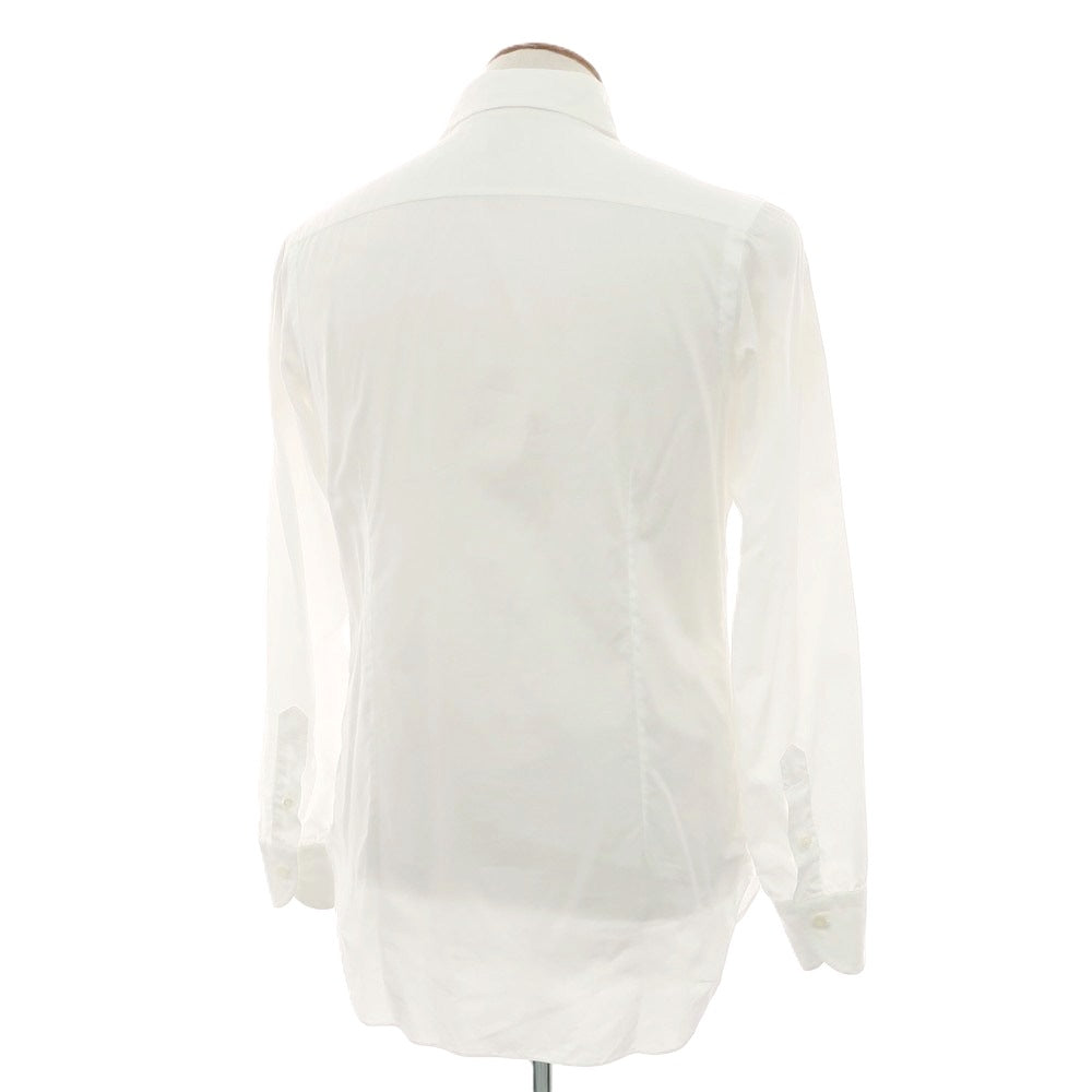 【中古】リングヂャケット RING JACKET コットン ホリゾンタルカラー ドレスシャツ ホワイト【 39 】【 状態ランクC 】【 メンズ 】