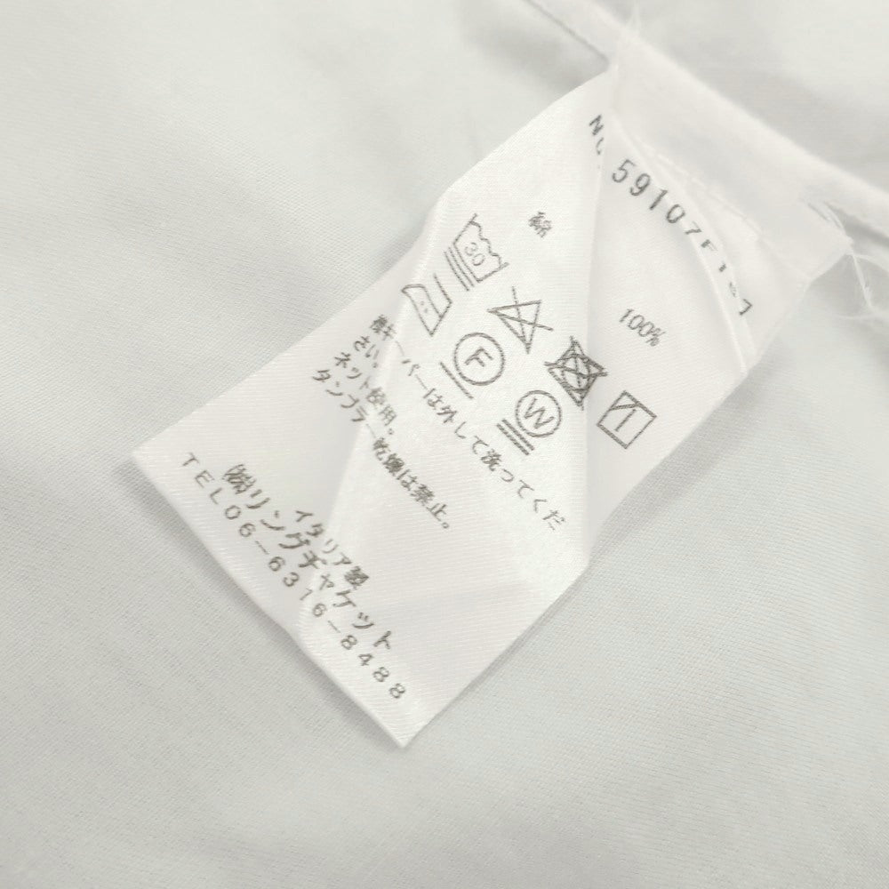 【中古】リングヂャケット RING JACKET コットン ホリゾンタルカラー ドレスシャツ ホワイト【 39 】【 状態ランクC 】【 メンズ 】