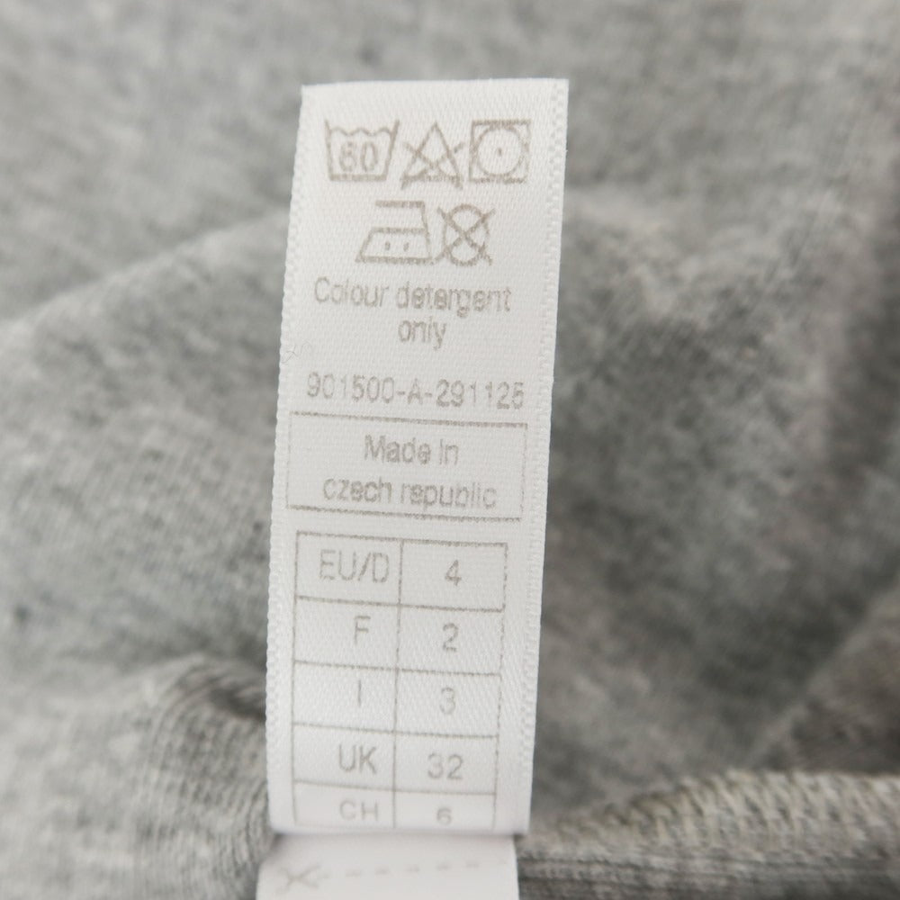 【中古】シーサー Schiesser コットン ヘンリーネック 半袖Tシャツ グレー【 S 】【 状態ランクB 】【 メンズ 】