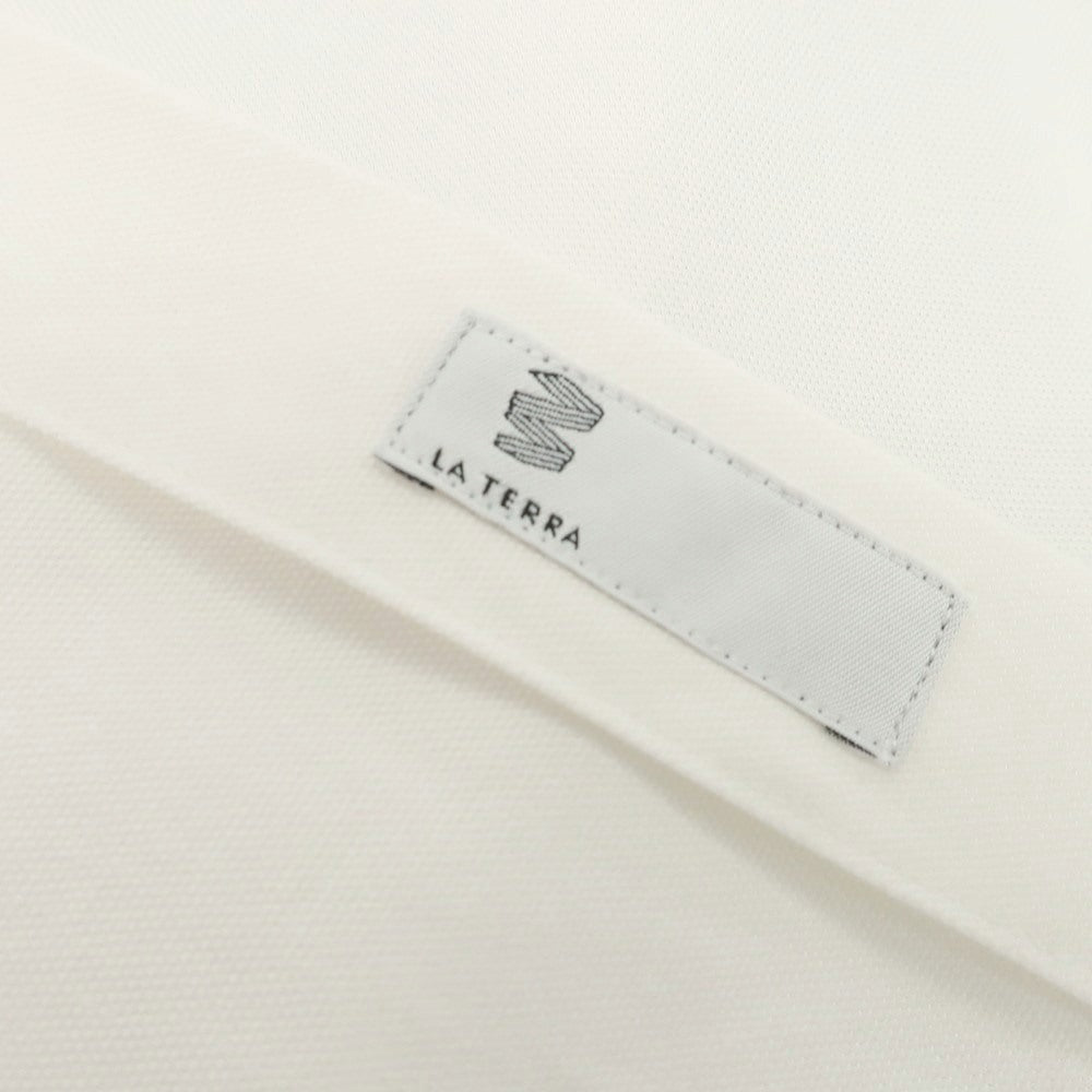 【中古】ラ テッラ LA TERRA コットン系 カジュアルシャツ ホワイト【 3 】【 状態ランクB 】【 メンズ 】