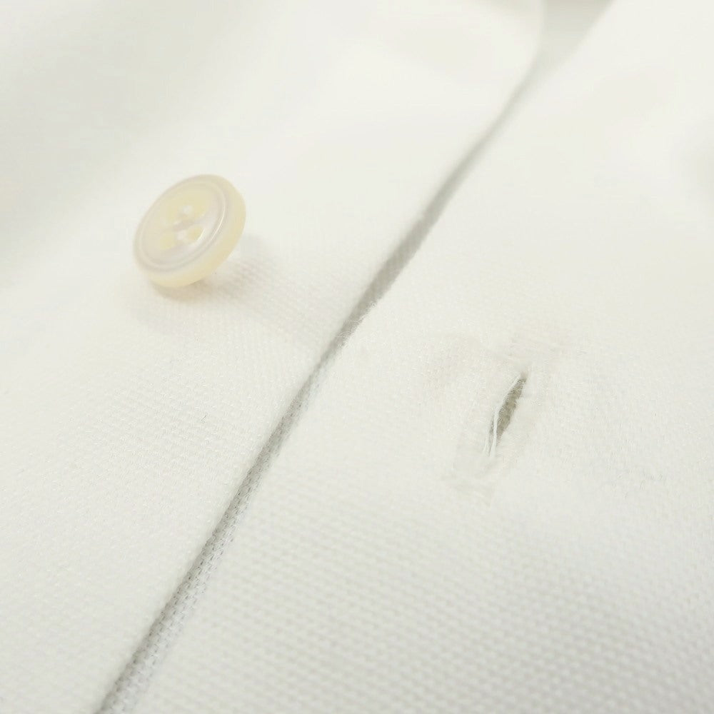 【中古】ラ テッラ LA TERRA コットン系 カジュアルシャツ ホワイト【 3 】【 状態ランクB 】【 メンズ 】