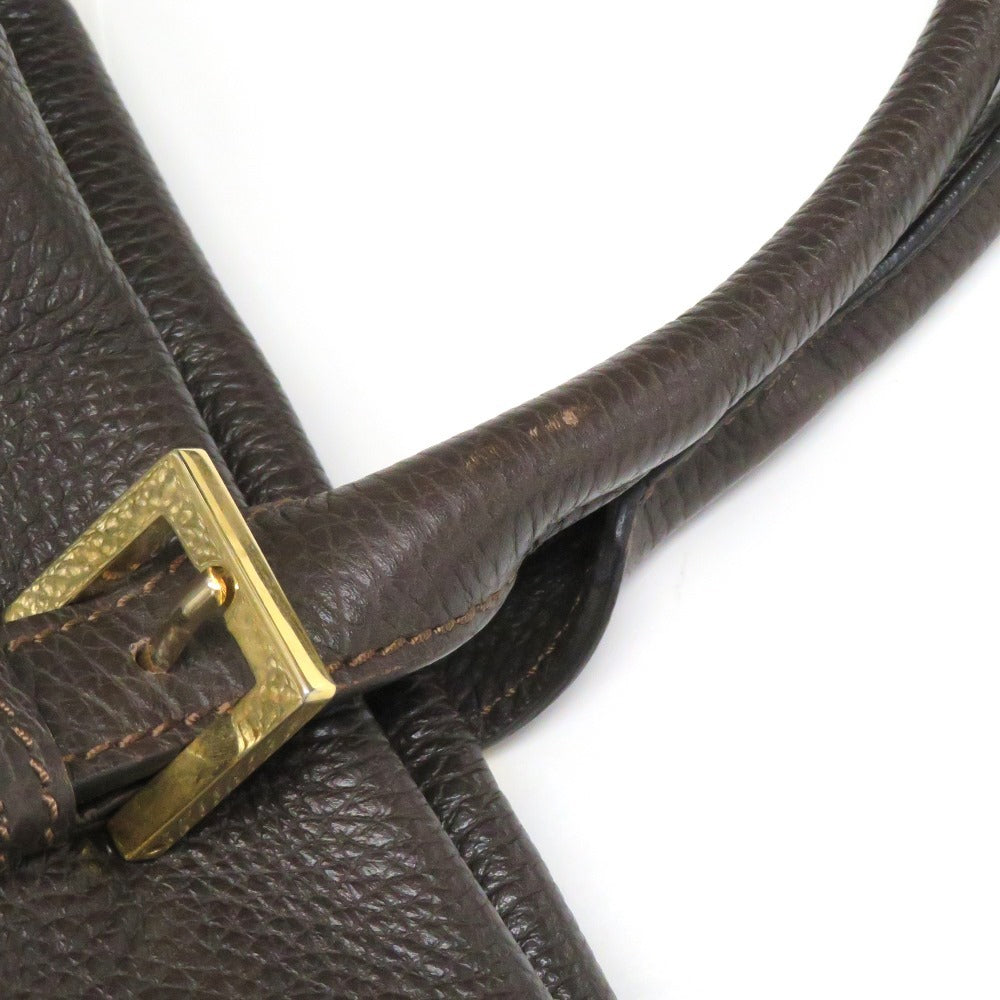 【中古】マウロ ゴヴェルナ MAURO GOVERNA Sharon別注 トートバッグ ダークブラウン【 状態ランクB 】【 メンズ 】