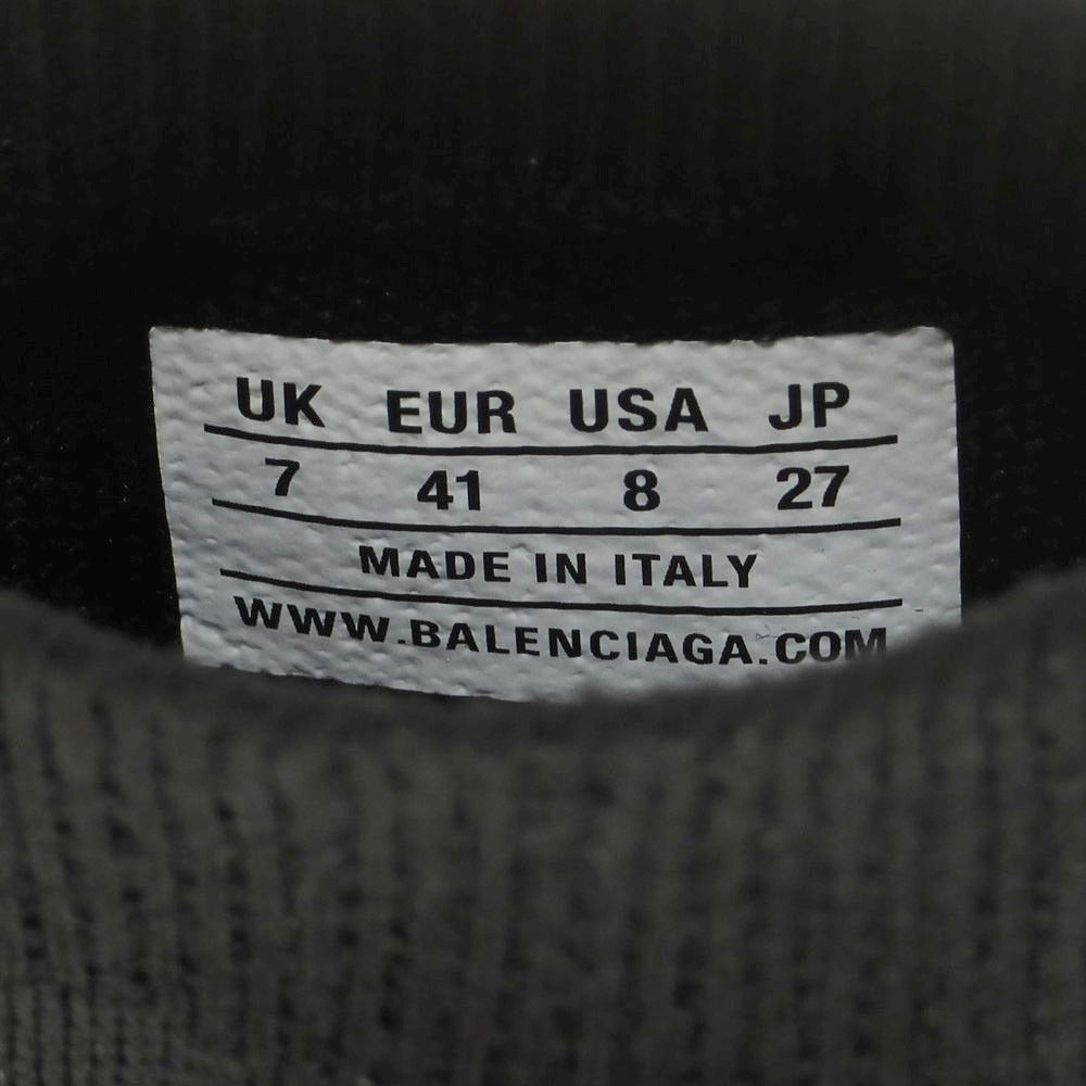 【中古】【未使用】バレンシアガ BALENCIAGA Speed Soccer Runner trainer スニーカー ブラック【 41 】【 状態ランクS 】【 メンズ 】