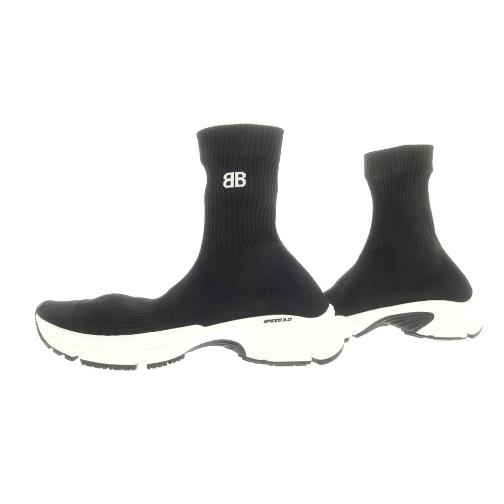 【中古】【未使用】バレンシアガ BALENCIAGA スピード 3.0 ソックス スニーカー ブラック【 41 】【 状態ランクS 】【 メンズ 】