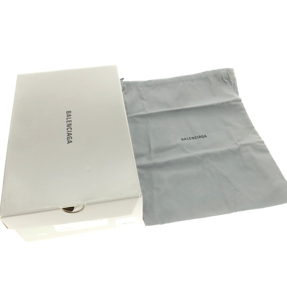 【中古】【未使用】バレンシアガ BALENCIAGA RACE RUNNER スニーカー カーキxブルー×ブラック【 41 】【 状態ランクS 】【 メンズ 】