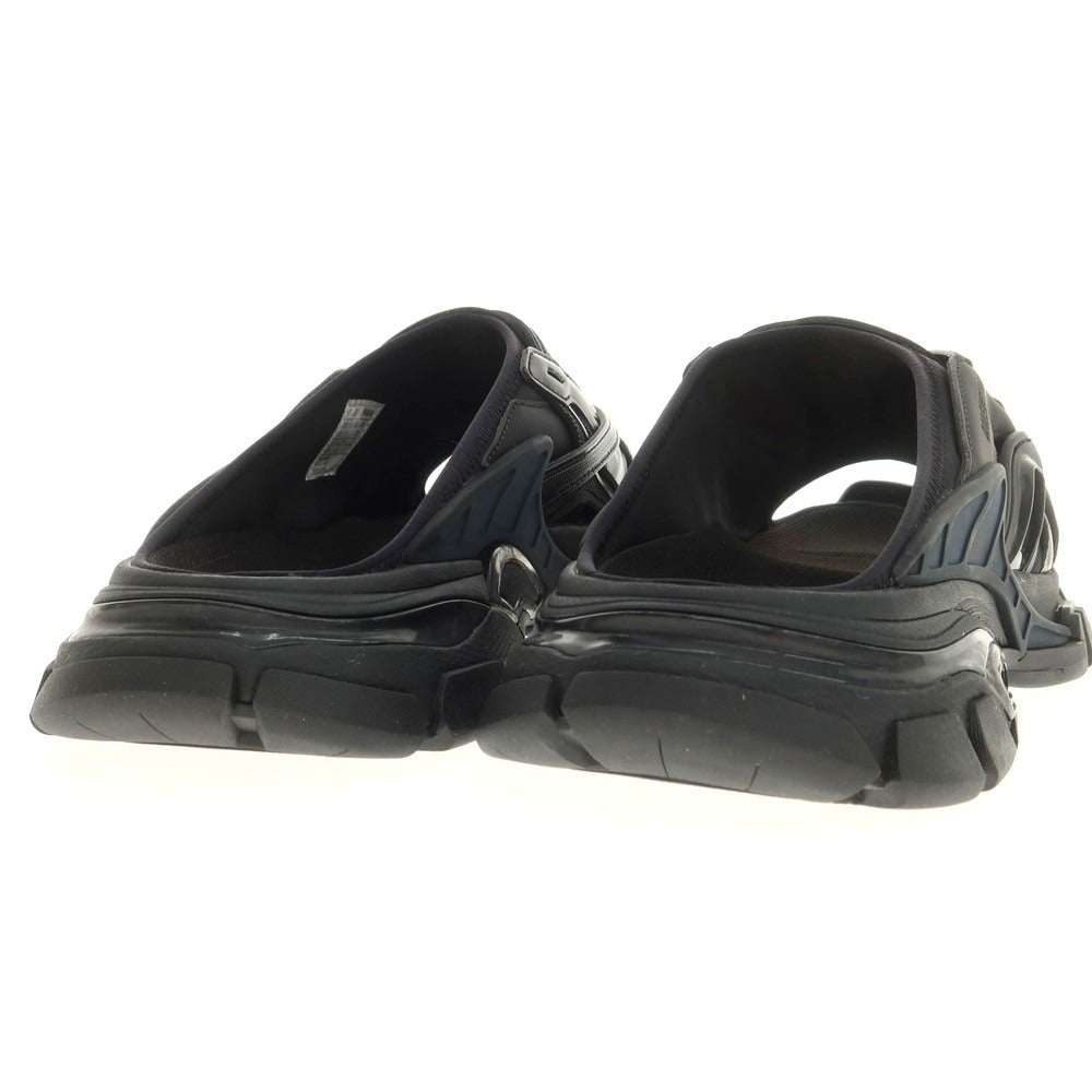 【中古】【未使用】バレンシアガ BALENCIAGA スライドサンダル ブラック【 41 】【 状態ランクS 】【 メンズ 】