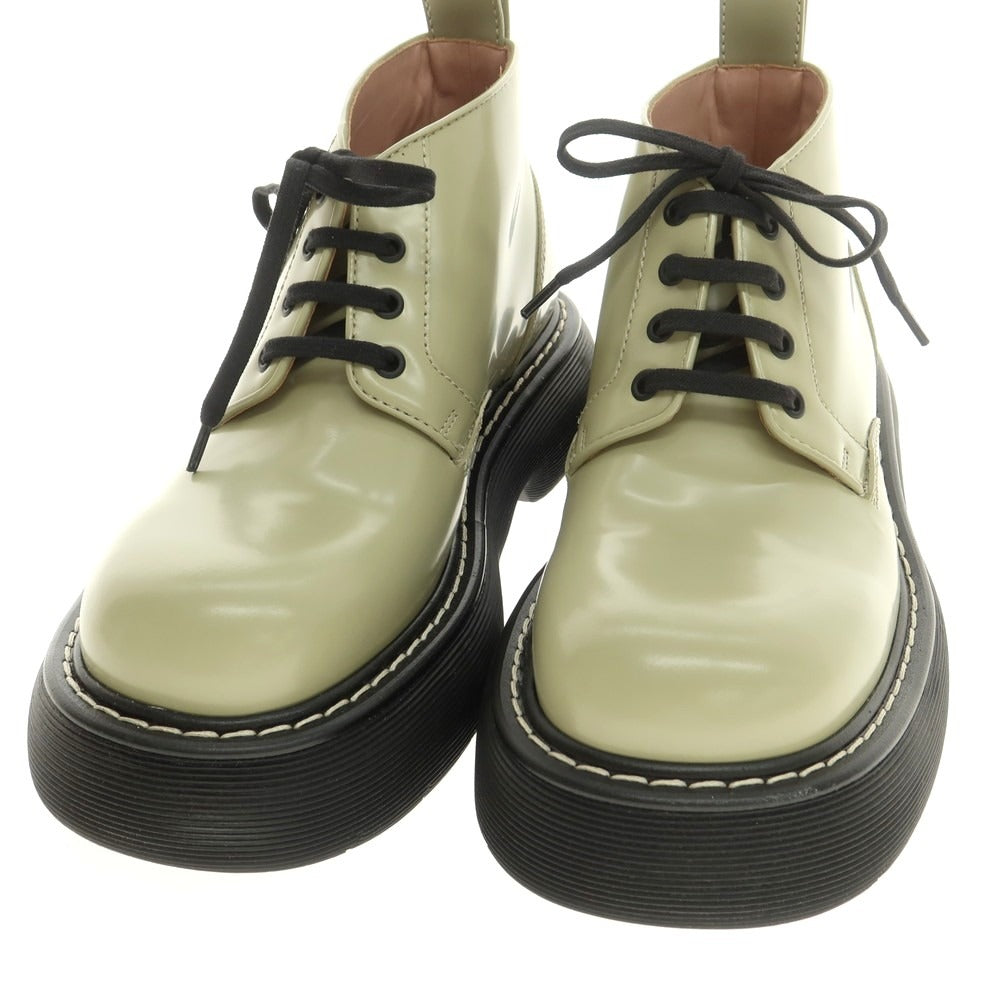 【中古】【未使用】ボッテガヴェネタ BOTTEGAVENETA SWELL ANKLE BOOT アンクルブーツ アッシュグリーン【 40 】【 状態ランクS 】【 メンズ 】