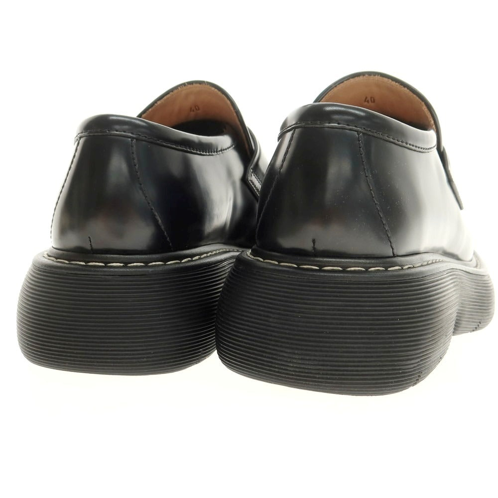【中古】【未使用】ボッテガヴェネタ BOTTEGAVENETA SWELL LOAFER ローファー ブラック【 40 】【 状態ランクS 】【 メンズ 】