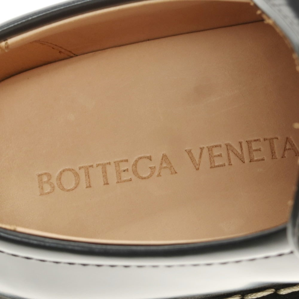 【中古】【未使用】ボッテガヴェネタ BOTTEGAVENETA SWELL LOAFER ローファー ブラック【 40 】【 状態ランクS 】【 メンズ 】
