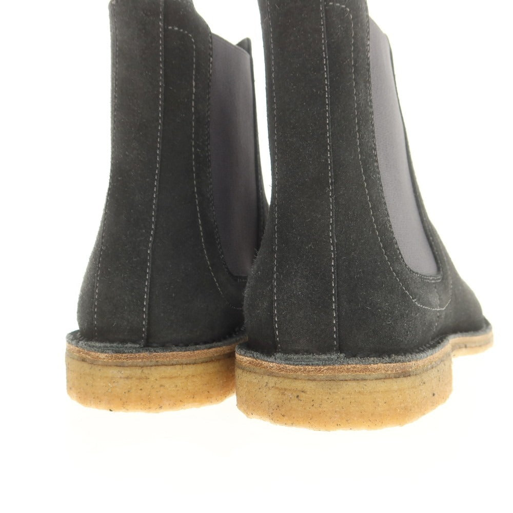 【中古】【未使用】ボッテガヴェネタ BOTTEGAVENETA スエード サイドゴアブーツ ダークグレー【 39 】【 状態ランクS 】【 メンズ 】