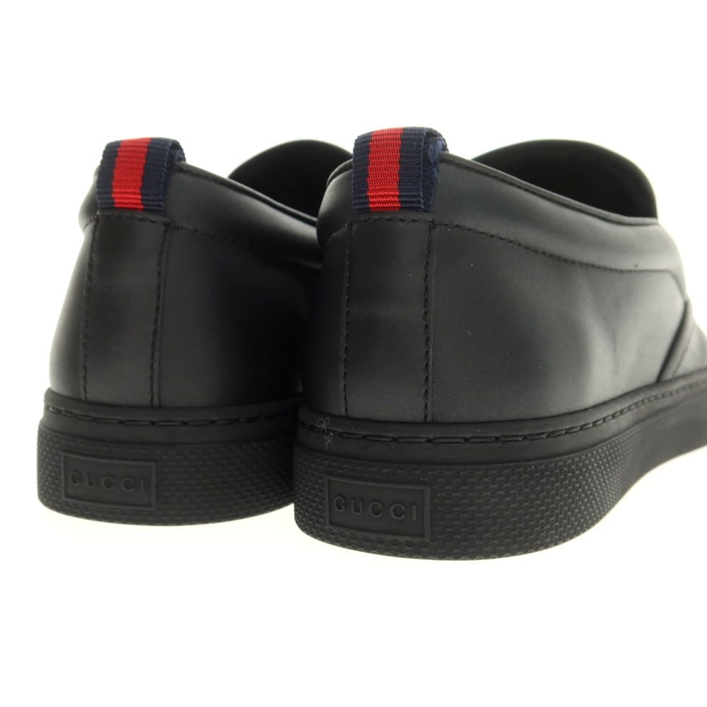 【中古】【未使用】グッチ GUCCI GGスプリーム スニーカー ブラック系【 7 】【 状態ランクS 】【 メンズ 】