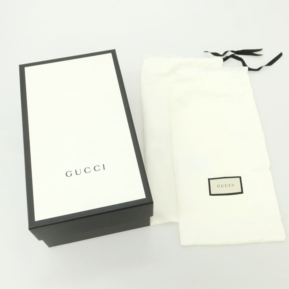 【中古】【未使用】グッチ GUCCI GGスプリーム スニーカー ブラック系【 7 】【 状態ランクS 】【 メンズ 】