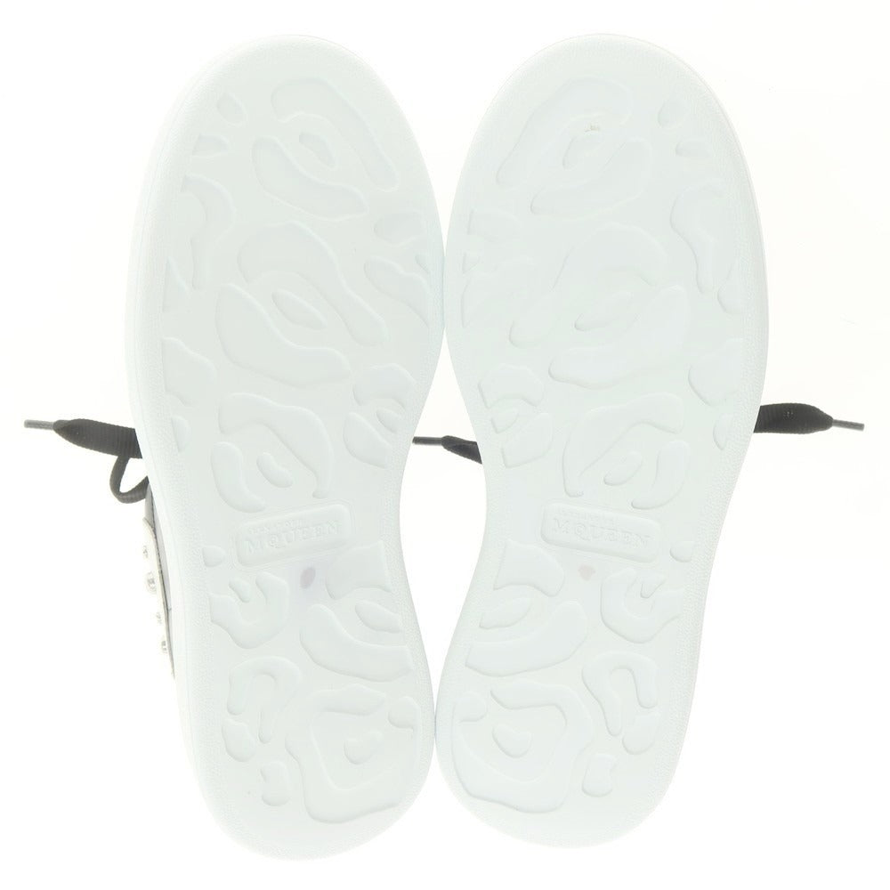 【中古】【未使用】アレキサンダーマックイーン Alexander McQueen スタッズ ローカット スニーカー ブラック【 39 1/2 】【 状態ランクS 】【 メンズ 】