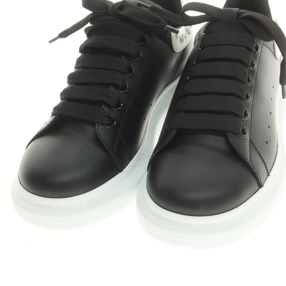 【中古】【未使用】アレキサンダーマックイーン Alexander McQueen スタッズ ローカット スニーカー ブラック【 39 1/2 】【 状態ランクS 】【 メンズ 】