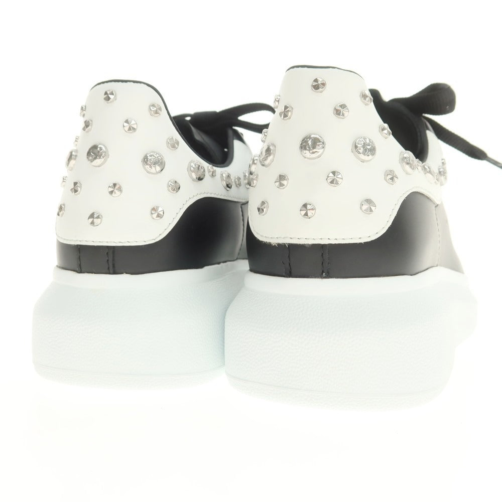 【中古】【未使用】アレキサンダーマックイーン Alexander McQueen スタッズ ローカット スニーカー ブラック【 39 1/2 】【 状態ランクS 】【 メンズ 】