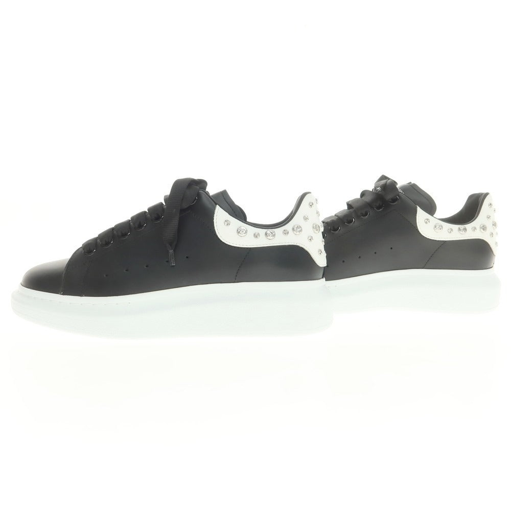 【中古】【未使用】アレキサンダーマックイーン Alexander McQueen スタッズ ローカット スニーカー ブラック【 39 1/2 】【 状態ランクS 】【 メンズ 】