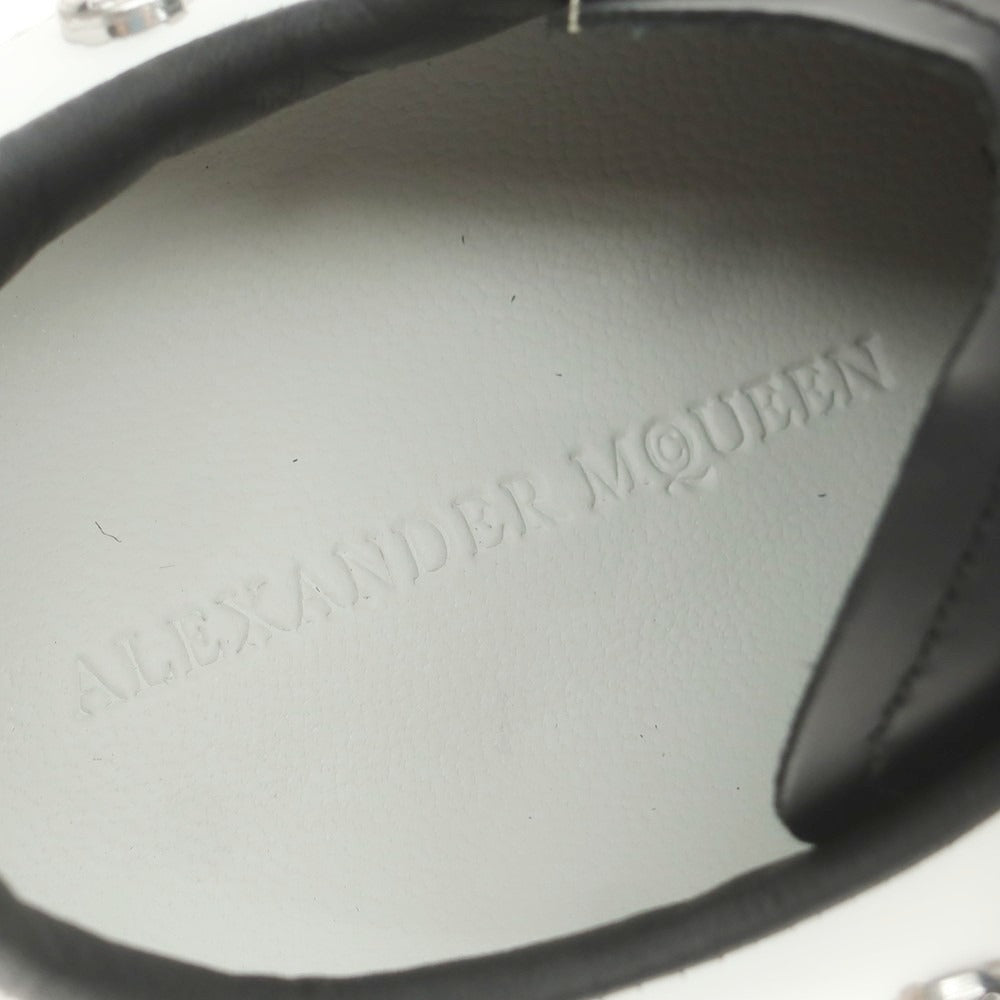 【中古】【未使用】アレキサンダーマックイーン Alexander McQueen スタッズ ローカット スニーカー ブラック【 39 1/2 】【 状態ランクS 】【 メンズ 】