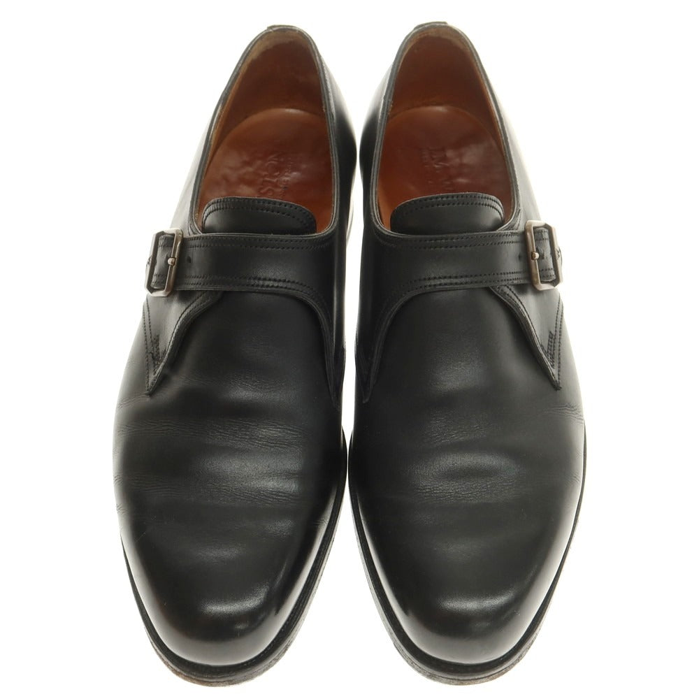 【中古】ジェイエムウエストン J.M WESTON 531 シングルモンクストラップ ドレスシューズ ブラック【 6 1/2 E 】【 状態ランクC 】【 メンズ 】