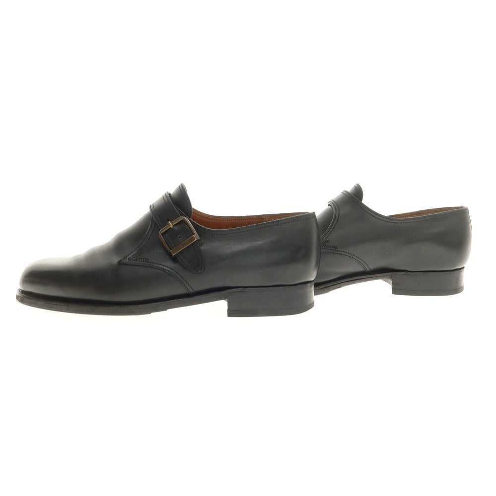 【中古】ジェイエムウエストン J.M WESTON 531 シングルモンクストラップ ドレスシューズ ブラック【 6 1/2 E 】【 状態ランクC 】【 メンズ 】
