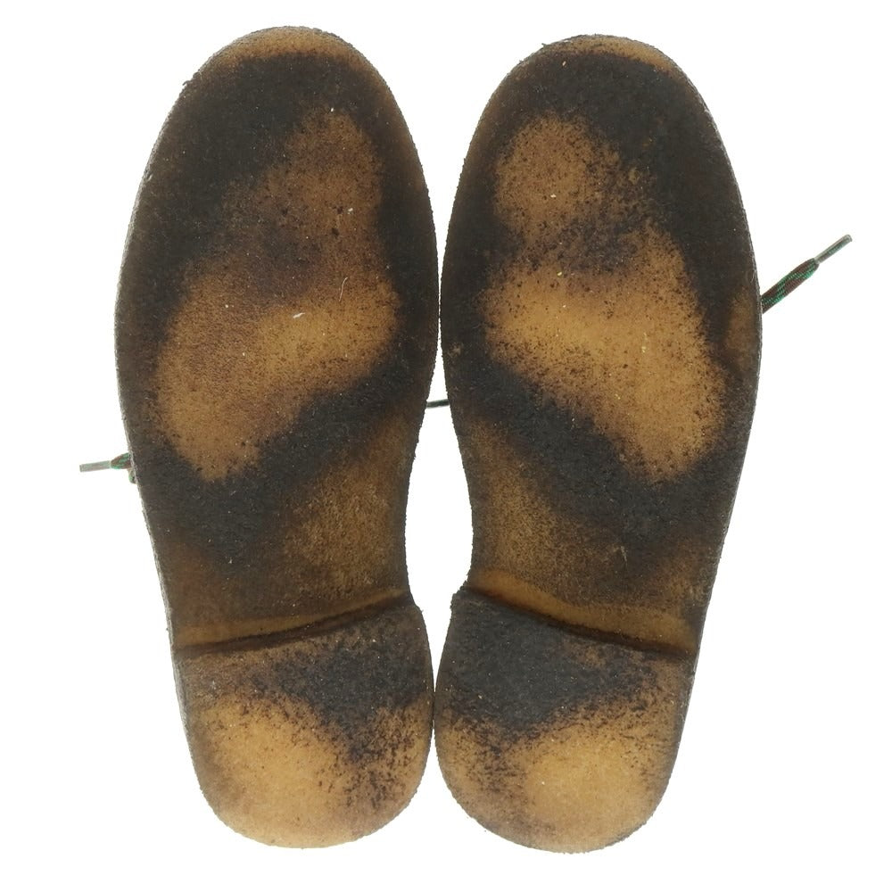 【中古】クラークス Clarks スエード デザートブーツ ブラック【 表記不明(US8位) 】【 状態ランクC 】【 メンズ 】