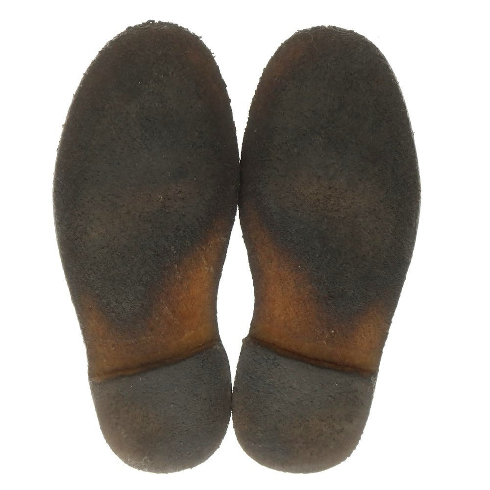 【中古】クラークス Clarks スエード デザートブーツ ブーツ ブラウン【 US8 】【 状態ランクB 】【 メンズ 】