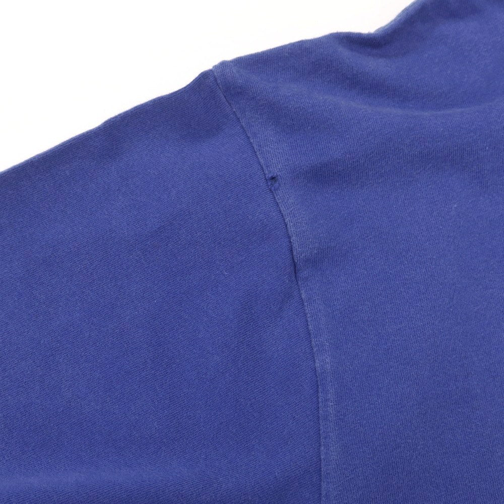 【中古】バレンシアガ BALENCIAGA ユーズド加工 コットン クルーネック 半袖Tシャツ ブルー【 XS 】【 状態ランクA 】【 メンズ 】