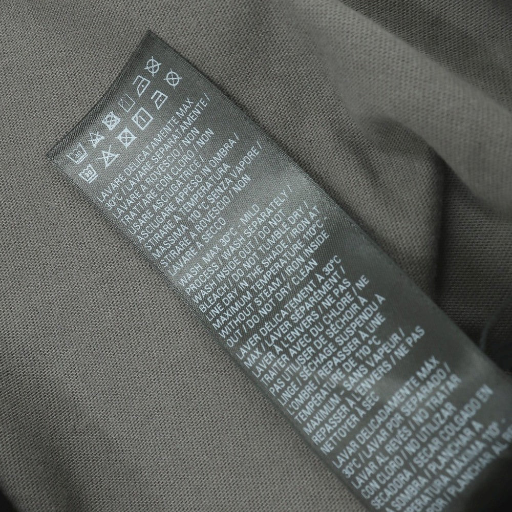 【中古】バレンシアガ BALENCIAGA コットン クルーネック 半袖Tシャツ ダークグレー【 XS 】【 状態ランクA 】【 メンズ 】