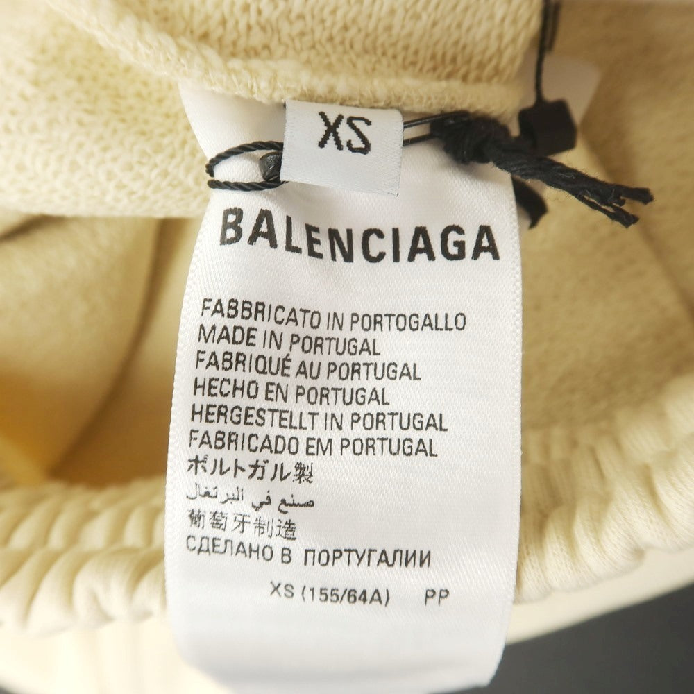 【中古】バレンシアガ BALENCIAGA コットン スウェット ショートパンツ ライトベージュ【 XS 】【 状態ランクA 】【 メンズ 】