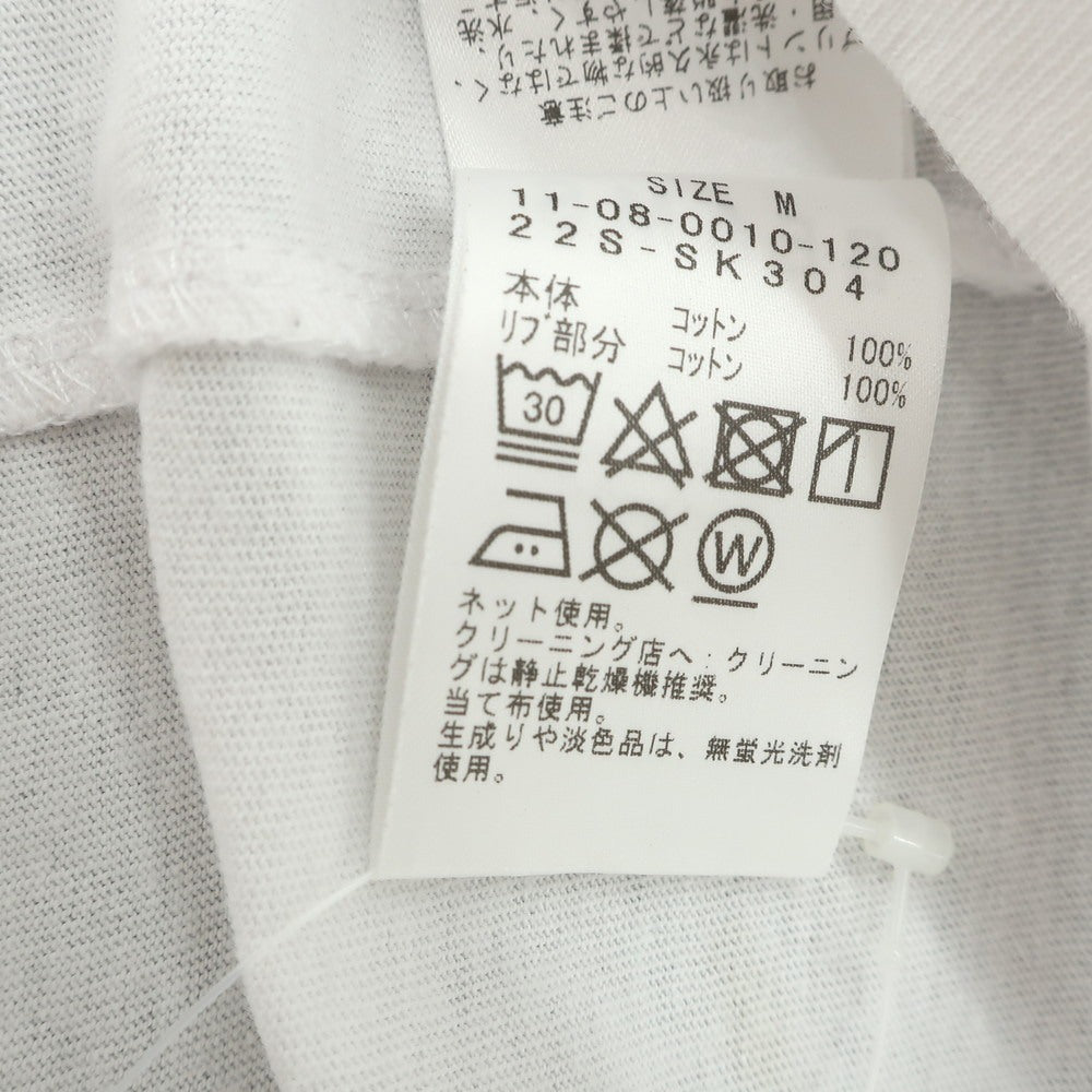 【中古】エスエスズィー SSZ コットン クルーネック 半袖Tシャツ ホワイト【 M 】【 状態ランクB 】【 メンズ 】
