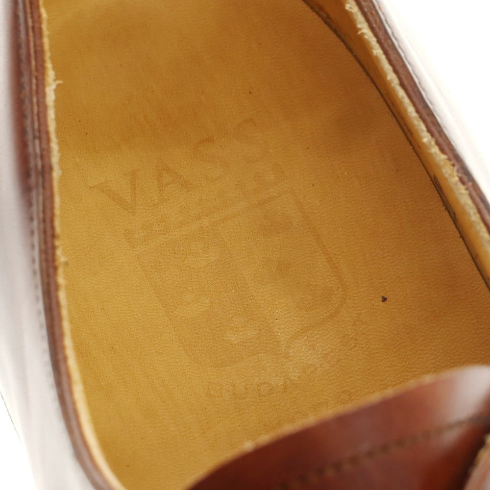 【中古】ヴァーシュ ヴォーシュ VASS プレーントゥ ドレスシューズ ブラウン【 41.5 】【 状態ランクB 】【 メンズ 】