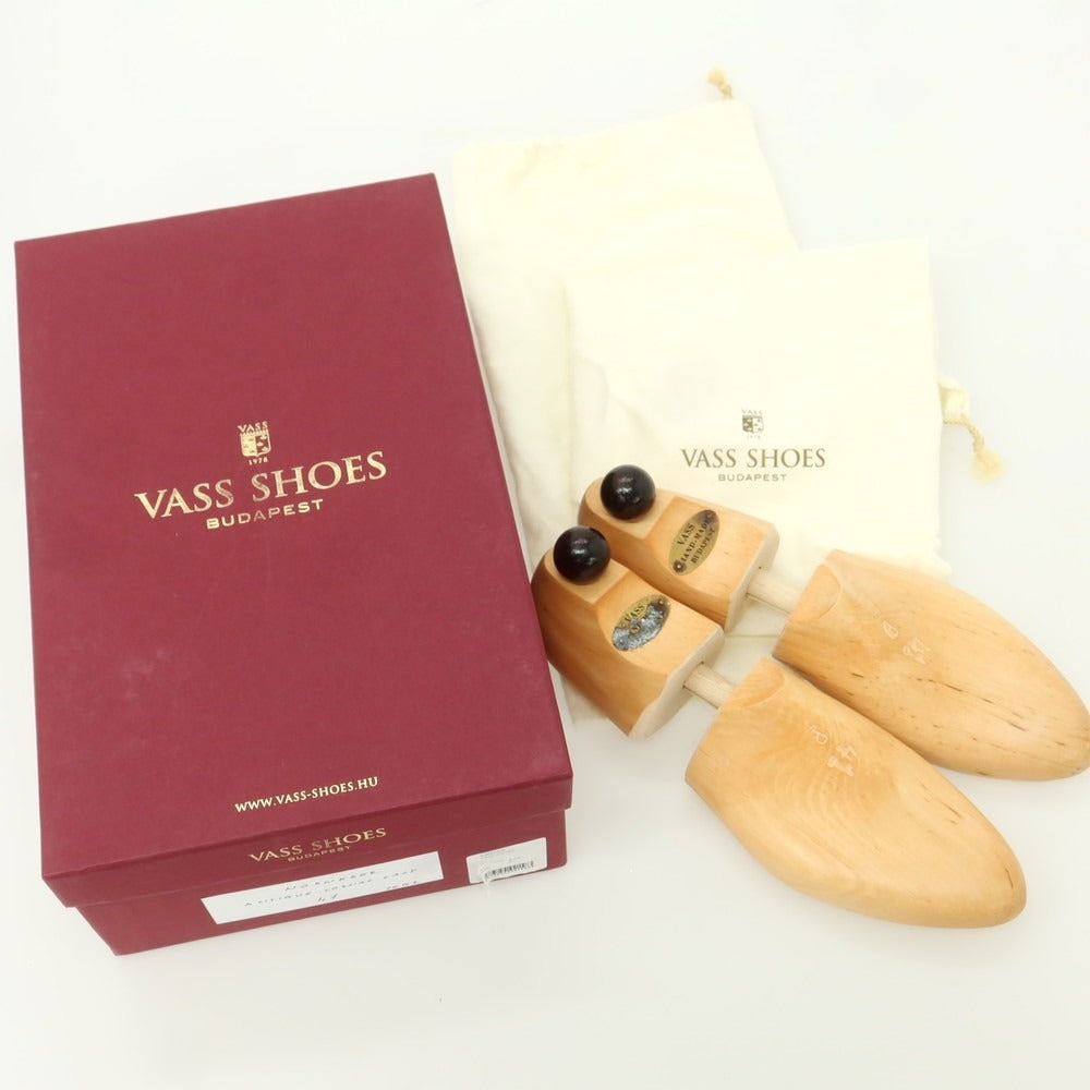 【中古】ヴァーシュ ヴォーシュ VASS Uチップ ドレスシューズ ブラウン【 41 F 】【 状態ランクB 】【 メンズ 】