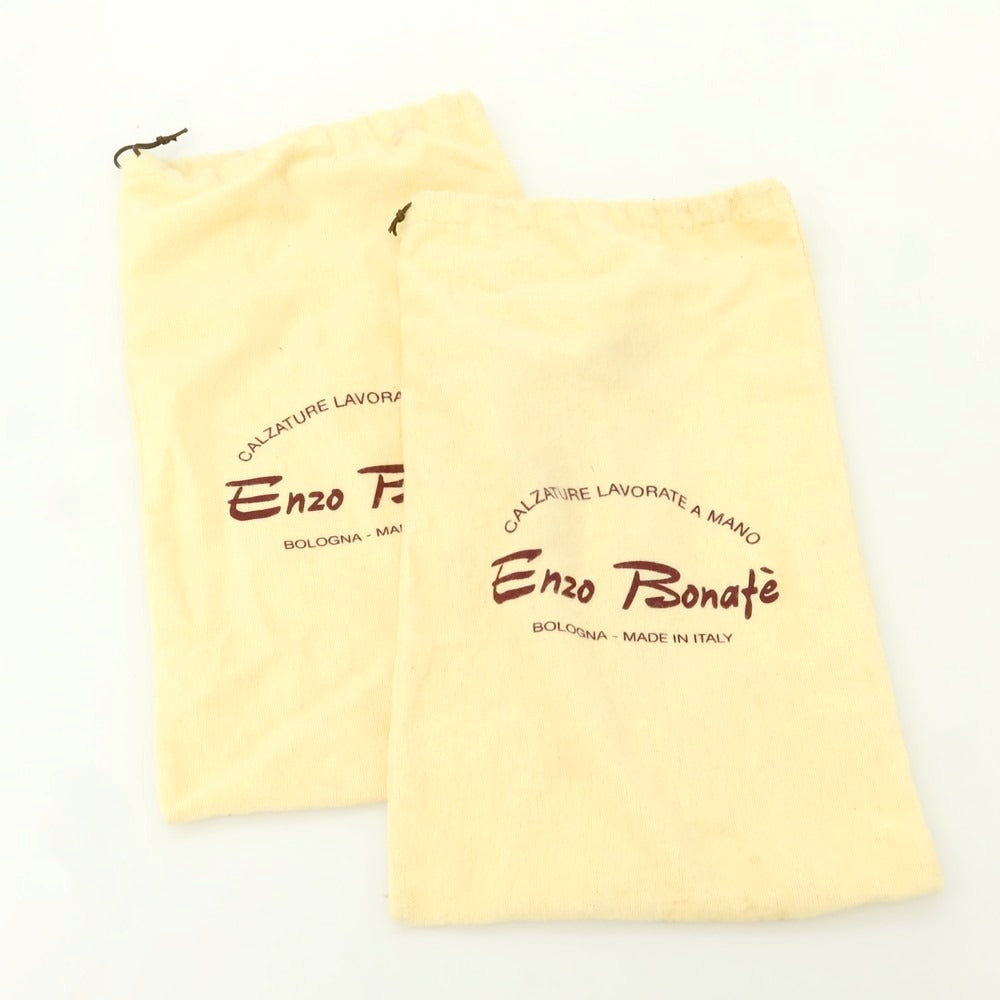 【中古】エンツォ ボナフェ Enzo Bonafe ウイングチップ ドレスシューズ ブラウン【 8 】【 状態ランクB 】【 メンズ 】