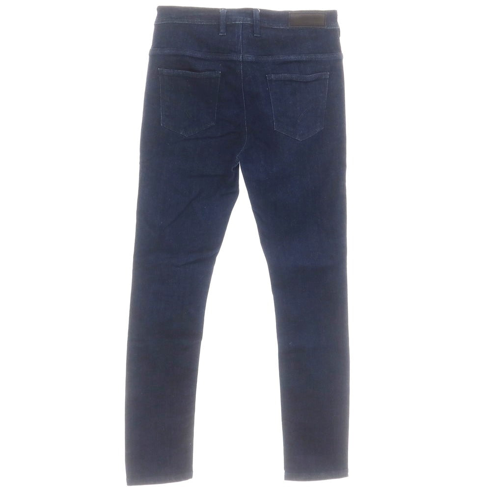 【中古】ニールバレット NEIL BARRETT ストレッチ コットン ジーンズ デニムパンツ ネイビーインディゴ【 30 】【 状態ランクB 】【 メンズ 】