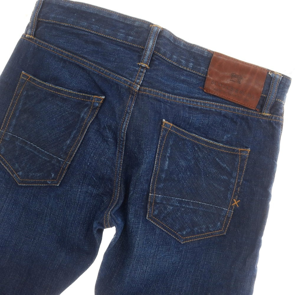 【中古】スコッチアンドソーダ SCOTCH & SODA RALSTON コットン ジーンズ デニムパンツ ネイビーインディゴ【 31 】【 状態ランクB 】【 メンズ 】