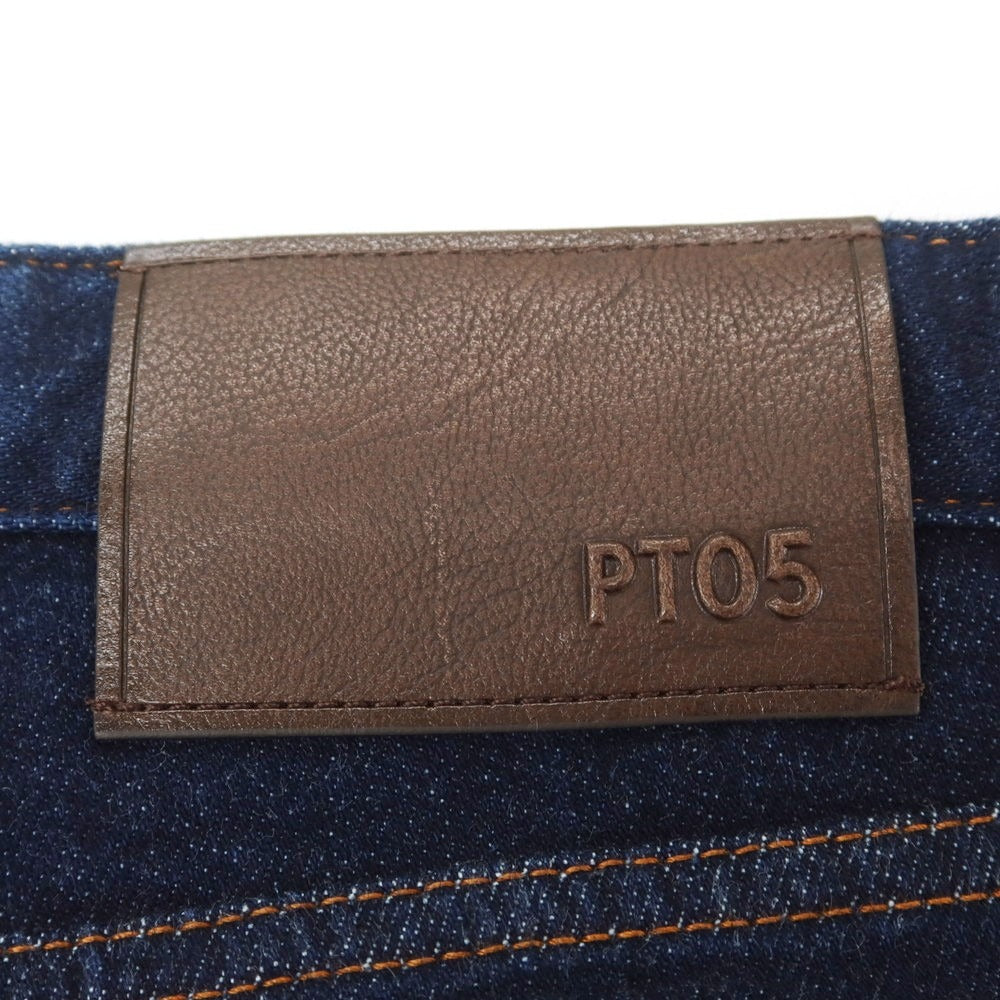 【中古】ピーティーゼロチンクエ PT05 SWING ストレッチ コットン ジーンズ デニムパンツ ネイビーインディゴ【 34 】【 状態ランクA 】【 メンズ 】