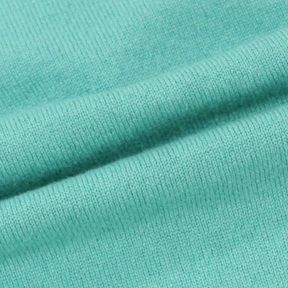 【新品】ドルモア DRUMOHR カシミヤ タートルネック プルオーバーニット ミントブルー【 52 】【 状態ランクN 】【 メンズ 】