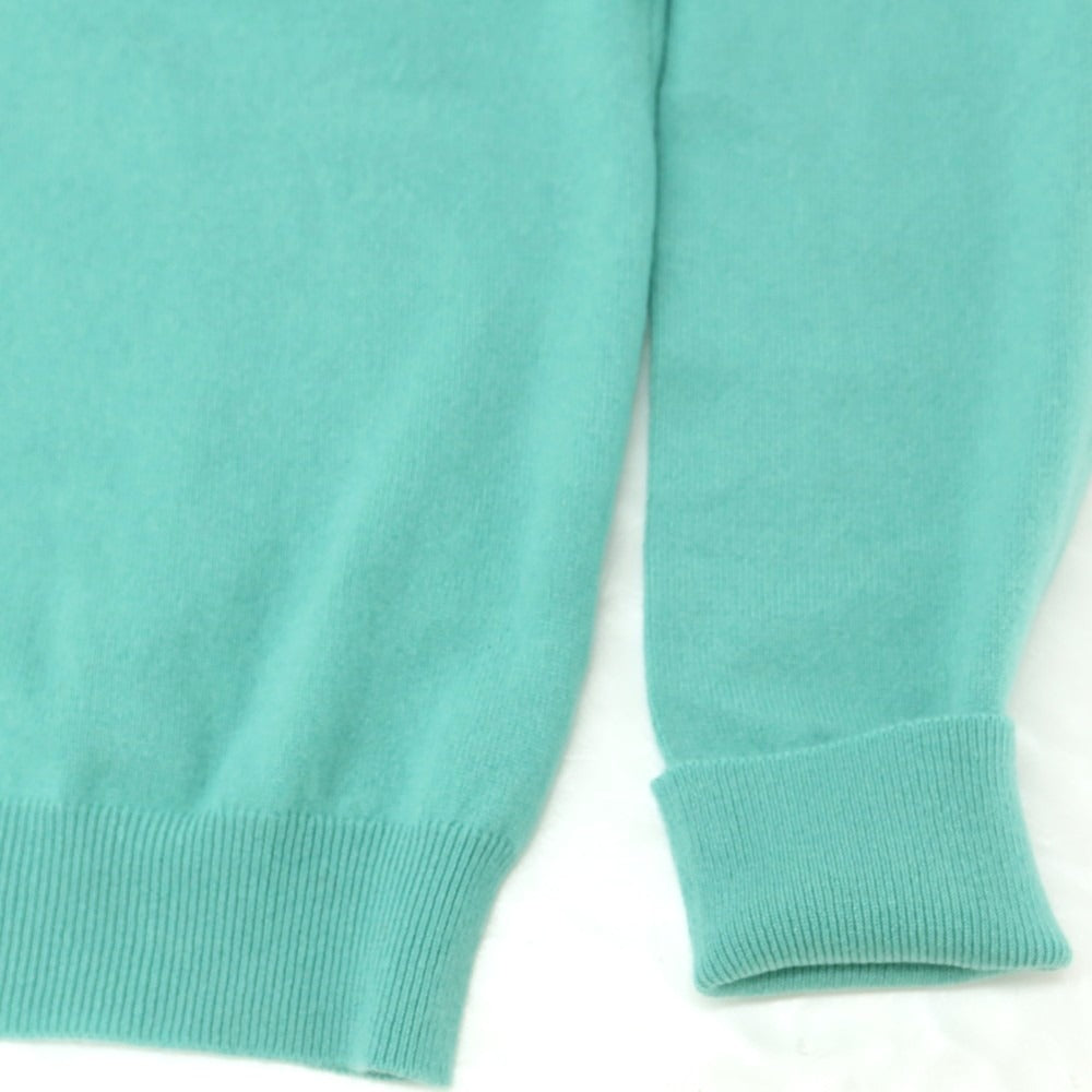 【新品】ドルモア DRUMOHR カシミヤ タートルネック プルオーバーニット ミントブルー【 52 】【 状態ランクN 】【 メンズ 】