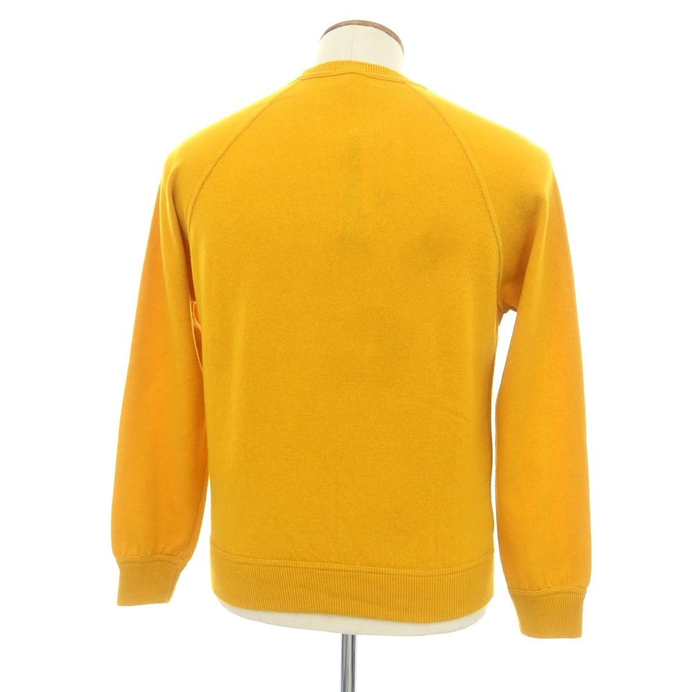 【新品】ドルモア DRUMOHR カシミヤ クルーネック プルオーバーニット サンフラワーイエロー【 48 】【 状態ランクN 】【 メンズ 】