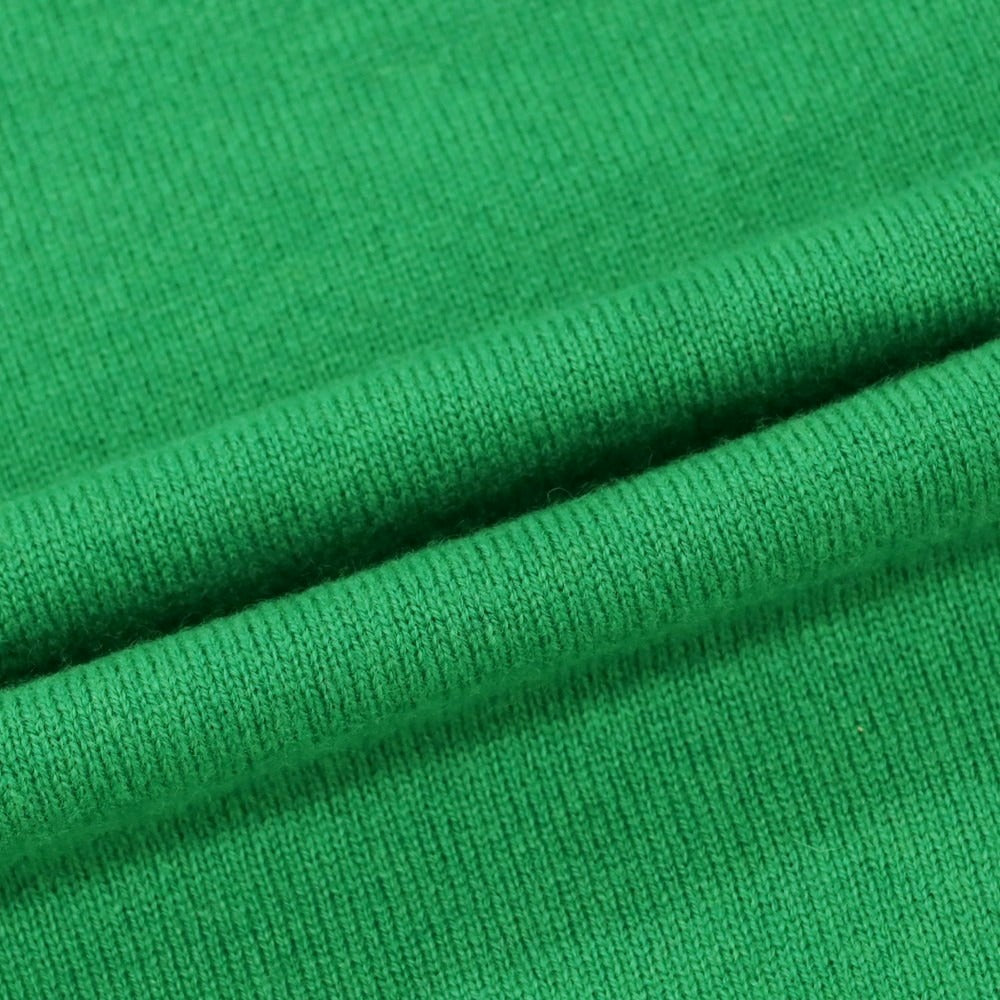 【新品】ドルモア DRUMOHR カシミヤ クルーネック プルオーバーニット グリーン【 52 】【 状態ランクN 】【 メンズ 】