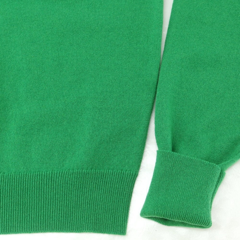【新品】ドルモア DRUMOHR カシミヤ クルーネック プルオーバーニット グリーン【 52 】【 状態ランクN 】【 メンズ 】