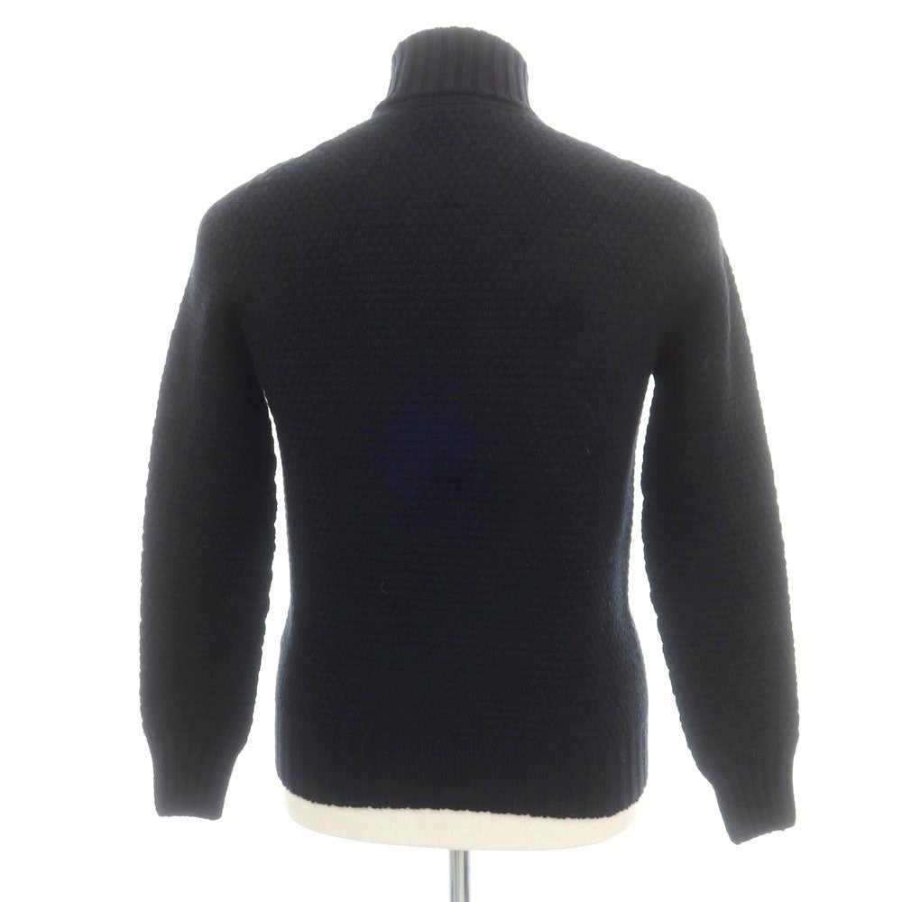 【新品アウトレット】ドルモア DRUMOHR ウール タートルネック プルオーバーニット ブラック【 42 】【 状態ランクN- 】【 メンズ 】